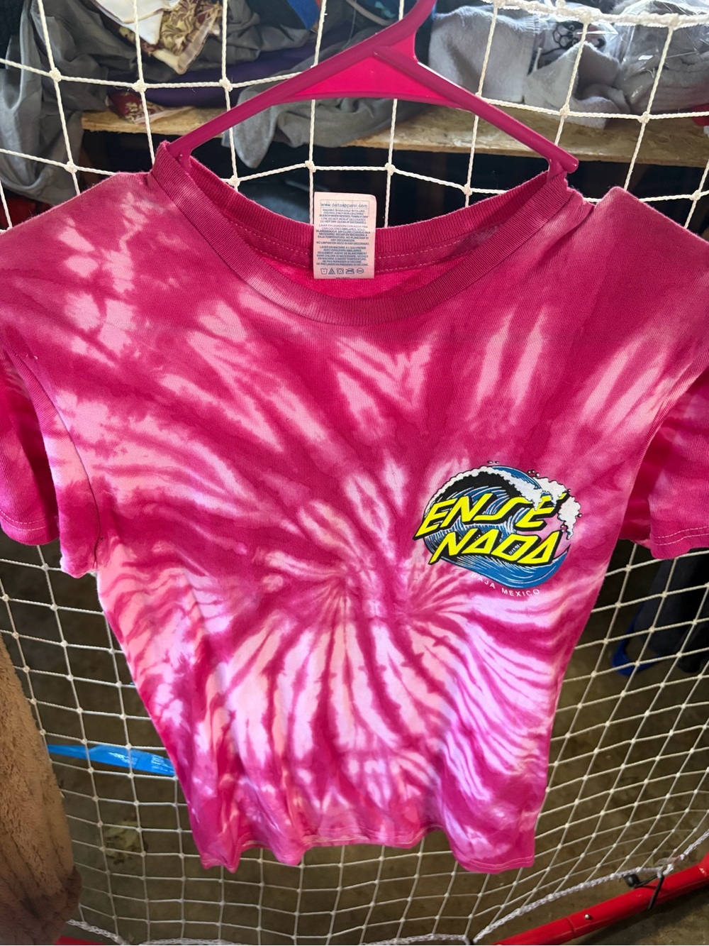 ensenada Pink Tie-Dye Tee